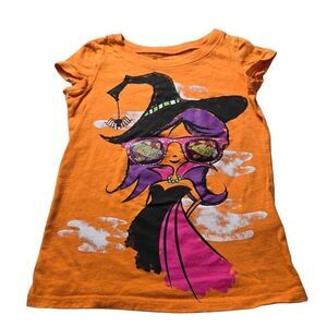 Holiday Editions Halloween Witch Girl shirt XS4/5